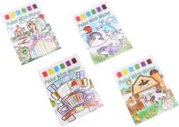 creatieve verfwaterset – 6 kleuren en penseel