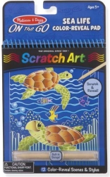 Scratch Art Pad Ocean World for Kids 5+