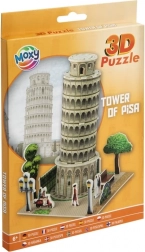 3D Puzzle Leaning Tower of Pisa, 21 Pieces
