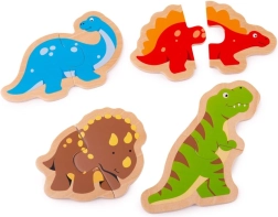 Puzzle in legno dinosauri per bambini