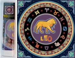 Diamond Painting Zodiac Sign Leo 30x30 cm