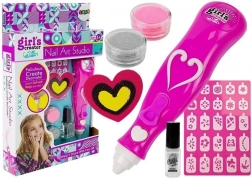 Dziewczęcy Kreatywny Zestaw do Zdobienia Paznokci