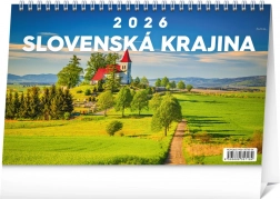 Bordkalender Slovakisk natur 2026