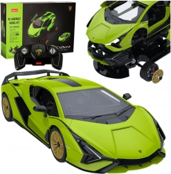 Rastar daljinski upravljani automobil Lamborghini Sian 1:18 set za slaganje