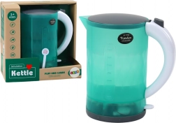 Elektronická dětská konvice na baterie se světly a zvuky – zelená