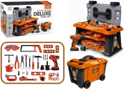 Children's Tool Set with Battery-Powered Drill