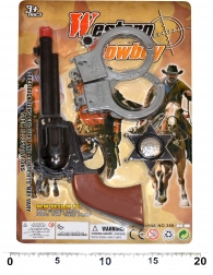 Little Sheriff Set – Pistol, Handcuffs and Badge (22 cm)