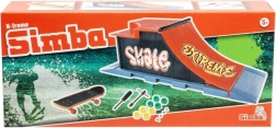 Mini prstna skateboard rampa EXTREME od SIMBA