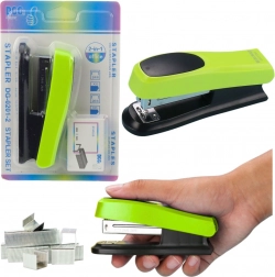 Zeleni namizni spenjač za 30 listov s kompletom sponk