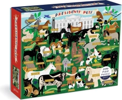 Galison puzzle Presidential Pets 2000 pieces