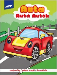 Coloring and Dot-to-Dot Cars 2, 210 × 276 mm, 32 pages