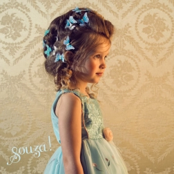 Souza! costume da principessa Nicolette per bambini 5–7 anni (110–122 cm)