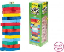 Colorful Wooden Tower for Children