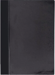 Classeur rapide A4 en PVC avec pochette avant transparente noir