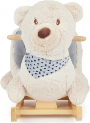 Bieco bujający miś z wyściełanym siedziskiem