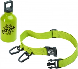 Navir Explora borraccia in alluminio con cintura