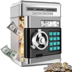 Elektronikus pénztároló széf kódos zárral