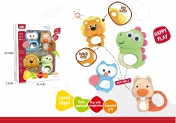 Rammelaars dieren, set van 4 stuks