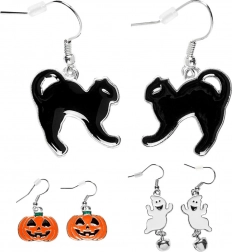 Set of Children's Halloween Earrings