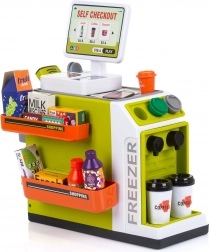 Chipolino supermarket play set with self-service cash register