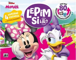Attacco di nuovo Minnie – adesivi riutilizzabili e album da colorare