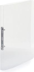 classeur A4 Lines transparent, 2 anneaux en polypropylène