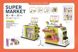 mini supermercato con accessori