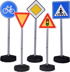 Izobraževalni set prometnih znakov za otroke