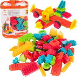 Hedgehog Building Set 90 pcs – Educational Waffle Blocks