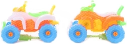 Screw-together plastic quad bike for kids
