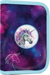 Astuccio scolastico OXY GO Unicorn con 2 alette, vuoto