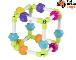 Fat Brain zachte sensorische speelgoed Quubi voor baby’s