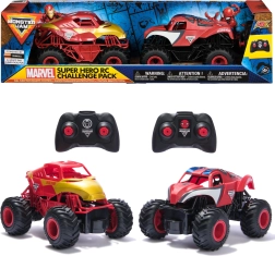 Monster Jam RC set of 2 cars Marvel Super Hero Challenge 1:24