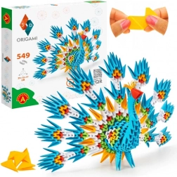 Origami 3D Pavone Creativo di Alexander