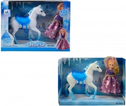 Lutka s konjem 15 cm