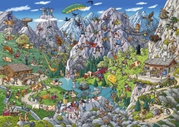 Heye Puzzle Alpejska zabawa 1000 elementów
