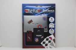 TOP GUN Stickers – licensed set of 4 sheets