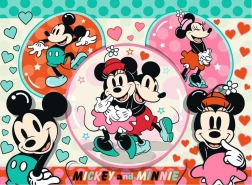 Ravensburger Puzzle Mickey und Minnie – Traum­paar XXL 150 Teile