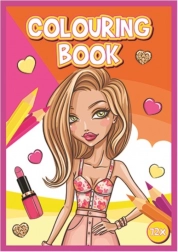 Fashion Coloring Book A4, 72 pages