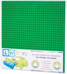 Baseplate 32×32 dark green