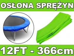 Ochranný kryt pružin SKYRAMIZ pro zahradní trampolínu 366 cm (12 ft) – zelený