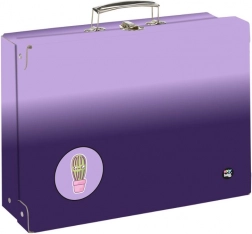 OXY NEXT Ombre Purple iskolai kellék dobozka, A4 formátum