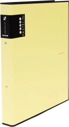 Raccoglitore A4 PASTELINI giallo, 2 anelli laminato