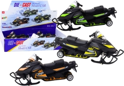 Snežni skuter 1:34 s pogonom na vztrajnik z lučmi in zvoki