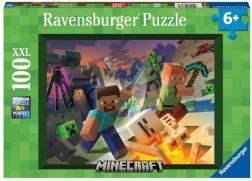 Slagalica RAVENSBURGER Minecraft – 100 dijelova