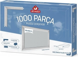 Puzzle-Rahmen 68x48 cm weiß