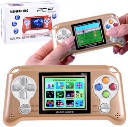Pocket gaming console with 70 games – Gold