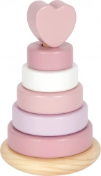 Drvena slagalica toranj srce