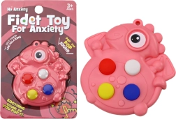 Roze dinosaurus Pop It antistress speeltje