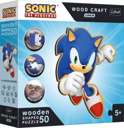 Wooden Puzzle Sonic 50 Pieces